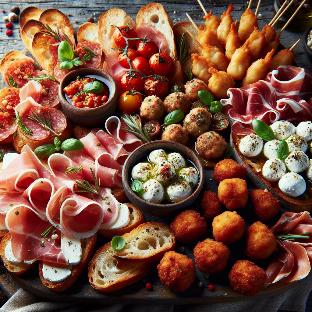 Savor the Start: A Selection of Italian Antipasti